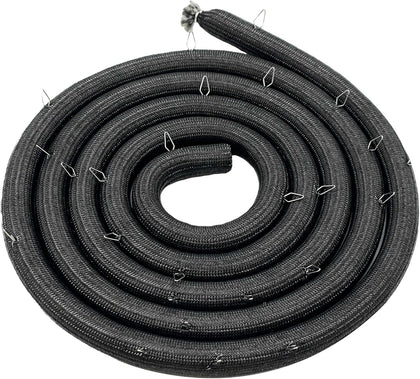 Whole Parts Range Oven Door Seal Gasket (Including 25 Mounting Clips) Part# W11623080 - Replacement & Compatible with Some Whirlpool, Amana, Kitchen Aid, Maytag and Jenn Air Ranges or Ovens