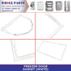5304506131 Freezer Door Gasket (White) for Frigidaire. Approximate size is 67.13