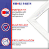 5304506131 Freezer Door Gasket (White) for Frigidaire. Approximate size is 67.13