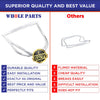 5304506131 Freezer Door Gasket (White) for Frigidaire. Approximate size is 67.13