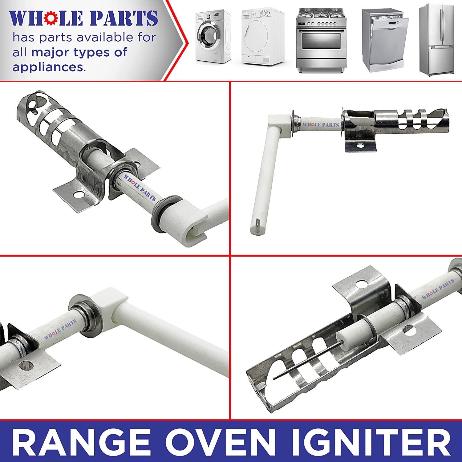 W10324262 Range Oven Igniter for Whirlpool