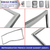W10830055 Refrigerator French Door Gasket (Gray) for Whirlpool