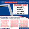 W10830274 Refrigerator French Door Gasket for Whirlpool
