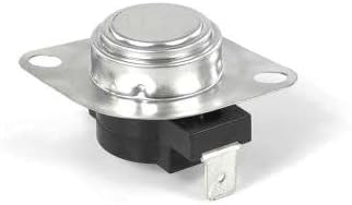 Upgraded Whole Parts Commercial Dryer Safety Thermostat Manual Reset 90C Limit Switch Part# 487231784 - Replacement & Compatible with Some Wascomat and Electrolux Professional Dryers
