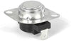 Upgraded Whole Parts Commercial Dryer Safety Thermostat Manual Reset 90C Limit Switch Part# 487231784 - Replacement & Compatible with Some Wascomat and Electrolux Professional Dryers