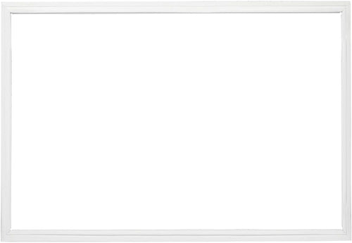 Whole Parts Refrigerator Freezer Door Seal Gasket (Magnetic Strip Inside, White) Part# WR14X10328 - Replacement  Compatible with Some GE Refrigerators