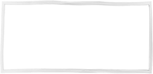 Whole Parts Refrigerator/Freezer Door Seal Gasket (Magnetic Strip Inside, White) Part# W10856583 - Replacement & Compatible with Some Amana, Maytag and Whirlpool Refrigerators