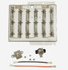 Upgraded Whole Parts Commercial Dryer Assy Heater (240V 4.8KW 50Hz PK) Part# D510326P - Replacement & Compatible with Some Unimac, Speed Queen, Primus, Cissell, IPSO and Huebsch Dryers