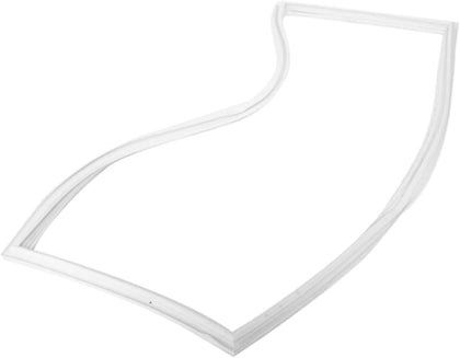 Whole Parts Refrigerator Freezer Door Seal Gasket (Magnetic Strip Inside, White) Part# W10850441 - Replacement & Compatible with Some Amana, Maytag and Whirlpool Refrigerators