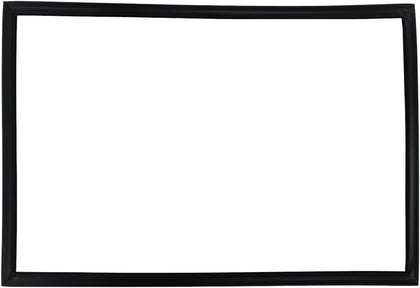 Whole Parts Refrigerator Freezer Door Seal Gasket (Magnetic Strip Inside, Black) Part# WR14X10330 - Replacement & Compatible with Some GE Refrigerators
