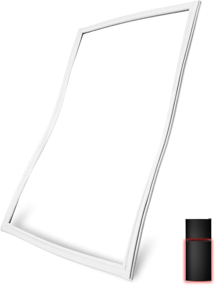 Upgraded Whole Parts Refrigerator Door Gasket (White) Part# WPW10190029 Compatible with Select Inglis and Whirlpool Refrigerators, The Approximate Size is 37.05” x 22.76”.