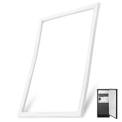Whole Parts Upgraded Ice Maker Door Gasket (White) Part# WP2217294 Compatible with Select Whirlpool, Maytag, KitchenAid, Jenn-Air and Kenmore / Sears Ice Machines