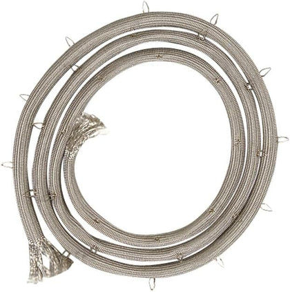 Whole Parts Range Oven Door Seal Gasket (including 24 Mounting Clips) Part# 00487240 - Replacement and Compatible with Some Thermador and Bosch Ranges or Ovens