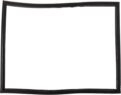 Whole Parts Refrigerator Fresh Food Door Seal Gasket (Black), Single Piece, Part# WR24X10080 - Replacement & Compatible with Some GE Refrigerators