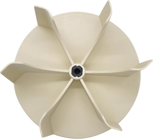 Upgraded Whole Parts Dryer Motor Fan Blower (12 1/2” Impeller, 1/2” Bore) Part# 100604 - Replacement & Compatible with Some ADC (American Dryer Corporation) Dryers