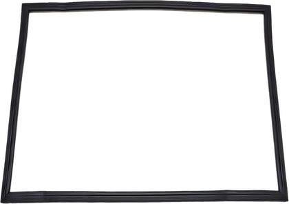 Whole Parts Refrigerator Freezer Door Seal Gasket (Magnetic Strip Inside, Black) Part# WP12550101Q - Replacement and Compatible with Some Amana, Whirlpool, Kitchen Aid and Kenmore Refrigerators