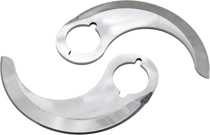 Whole Parts Food Cutter Knife Blades (Set of 2) Part# 274662 - Replacement and Compatible with Some Hobart Choppers