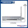 Upgraded Whole Parts Commercial Refrigeration Equipment Automatic Door Swing Cartridge/Hinge Part# 178CARTRIDGE - Replacement & Compatible with Some Avantco Refrigerators