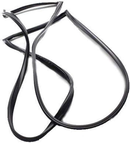 Whole Parts Black Refrigerator Door Seal Gasket (Magnetic Strip Inside), Part# WPW10249913 - Replacement and Compatible with Some Ikea, Kenmore, Kitchen Aid, Maytag and Whirlpool Refrigerators