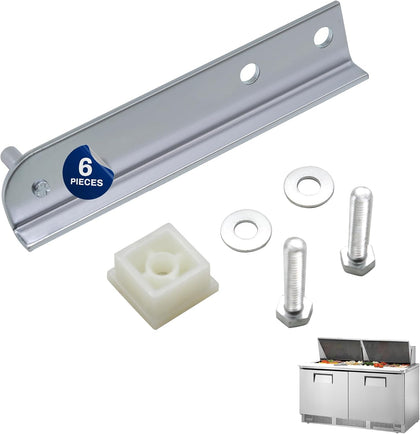 Whole Parts Upgraded Refrigeration Bottom Right Door Hinge Kit Part# 870842 Compatible with Select True Commercial Refrigerators
