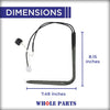 Whole Parts Upgraded Refrigerator Defrost Heater and Defrost Thermostat Assembly Part# WP61006116 - Replacement & Compatible with Some Maytag, Jenn-Air, Crosley, Magic Chef, Admiral Refrigerators