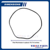 Upgraded Whole Parts Convection Oven Door Seal Part# M232666 - Replacement & Compatible with Some Moffat Ovens