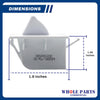 Whole Parts Upgraded Refrigerator Freezer Door Light Switch Part#P995200200 Compatible with Select Beverage-Air, Master-Bilt and Turbo Air Refrigerators and Freezers
