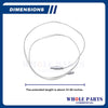 Whole Parts Upgraded Freezer Temperature Probe Part# W0302316 Compatible with Select Atosa Freezers