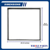Whole Parts Commercial Oven Door Seal Gasket (Black) Part# GS-35238 - Replacement and Compatible with Some Alto-Shaam Ovens