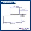 Whole Parts Oven Ignitor/Flame Sensor Assembly Part# 00-959507-00001 - Replacement and Compatible with Some Vulcan Hart, AllPoints, Hobart Ovens