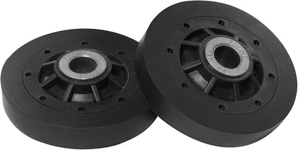 Upgraded Whole Parts Dryer Drum Support Rollers (2 PCs) Part# D510708P - Replacement & Compatible with Some Speed Queen and Alliance Dryers