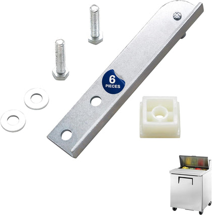 Whole Parts Upgraded Refrigeration Bottom Left Hinge Part# 870841 Compatible with Select True Commercial Refrigerators