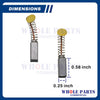 Upgraded Whole Parts Motor Brush Set (2 PCs) Part# 6YHY3 - Replacement & Compatible with Some Dayton and Grainger Motors