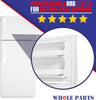 Whole Parts White WR14X27232 Refrigerator Fresh Food Door Seal Gasket (Magnetic Strip Inside), Part# WR14X27232 - Replacement and Compatible with Some GE Refrigerators