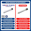 Whole Parts Upgraded Front Load Washer Shock Absorber Base Kit Part# 807875 Compatible with Select Alliance Laundry Systems, Cissell, IPSO, Huebsch, Primus, Unimac and Speed Queen Commercial Washers