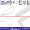 W10443313 Refrigerator Fresh Food Door Seal Gasket, White Color