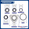 Commercial Washer Bearing Kit 58mm WE110 WE132 WE165 - Replacement & Compatible with Some IPSO Washing Machines