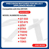 Upgraded Whole Parts Commercial Dryer Drum Drive Belt Part# 490364701 - Replacement & Compatible with Some Wascomat Dryers