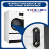Whole Parts Upgraded Dryer Door Latch Kit (10 Sets) Part# M401223 Compatible with Select Alliance Laundry Systems, Cissell, IPSO, Primus, Huebsch, Unimac and Speed Queen Commercial Dryers