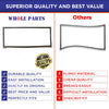Whole Parts Refrigerator Fresh Food Door Gasket Seal (Magnetic Strip Inside, Dark Gray), Part# WR14X29300 - Replacement & Compatible with Some GE Refrigerators