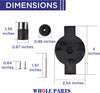 Whole Parts Big Stix Immersion Blender Coupler Replacement Kit Part# CAC104 - Replacement & Compatible with Some Waring Blenders