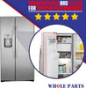 Whole Parts Upgraded Refrigerator Freezer Door Gasket White Part# WR24X5230 Compatible with Select GE and Kenmore / Sears Refrigerators
