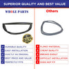 Whole Parts Refrigerator Fresh Food Door Seal Gasket (Black), Single Piece, Part# WR24X10080 - Replacement & Compatible with Some GE Refrigerators