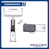 Whole Parts Commercial Ice Machine Ice Bin Limit Switch Part# 9101124-02 (V3L-776-D8) - Replacement and Compatible with Some Ice-O-Matic Ice Machines