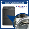 Whole Parts Commercial Laundry Gasket Seal Kit Part# RB170001 - Replacement & Compatible With Some Speed Queen and Alliance Dryers