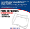 Whole Parts Upgraded Refrigerator Door Gasket (White) Part# WR24X10205 Compatible with Select GE Refrigerators