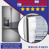 Whole Parts Refrigerator Fresh Food Door Gasket Seal (Magnetic Strip Inside, Dark Gray), Part# WR14X29300 - Replacement & Compatible with Some GE Refrigerators
