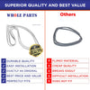 Whole Parts Freezer Door Seal Gasket, Single Piece, Part# 2188438A - Replacement & Compatible with Some Kenmore and Whirlpool Refrigerators