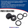 Whole Parts Upgraded Old Style Rebuild Kit Reseal Seal Gun BB Air Rifle Set Compatible with Select Daisy Air Rifles