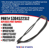 Whole Parts Upgraded Black Refrigerator Door Gasket Part# 5304522312 | Compatible with Select Frigidaire Refrigerators